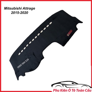 Thảm taplo xe mitsubishi attrage 2015-2020, thảm taplo nhung chống nắng kiêm chống trượt