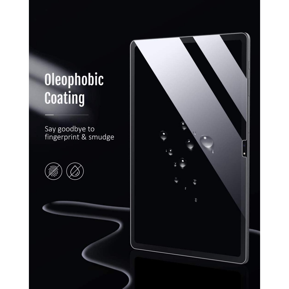 Set 2 kính cường lực 9h bảo vệ màn hình cho Samsung Galaxy Tab S7 11 &quot;&amp; S7 Plus 12.4&quot; 2020