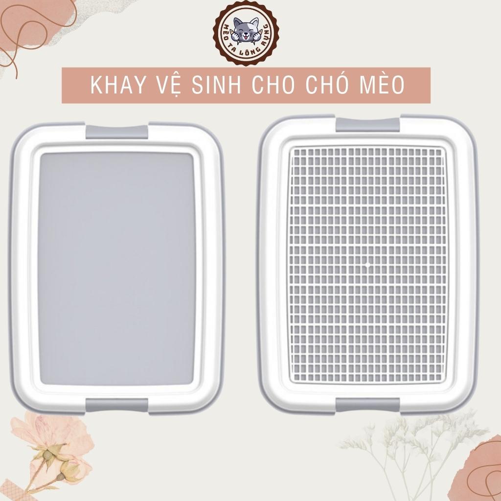 Khay vệ sinh cho chó mèo