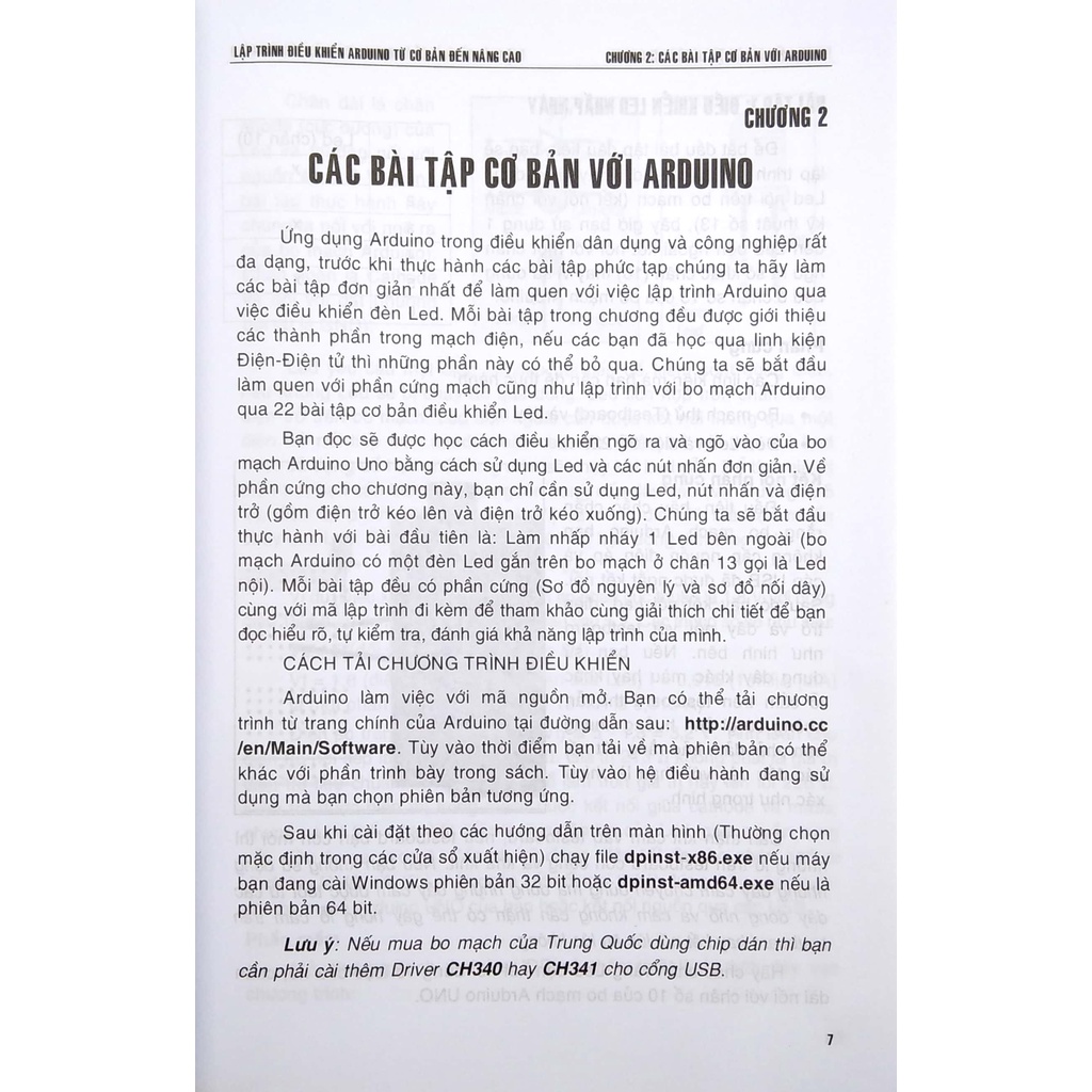 Sách Lập Trình Điều Khiển Arduino - Từ Cơ Bản Đến Nâng Cao