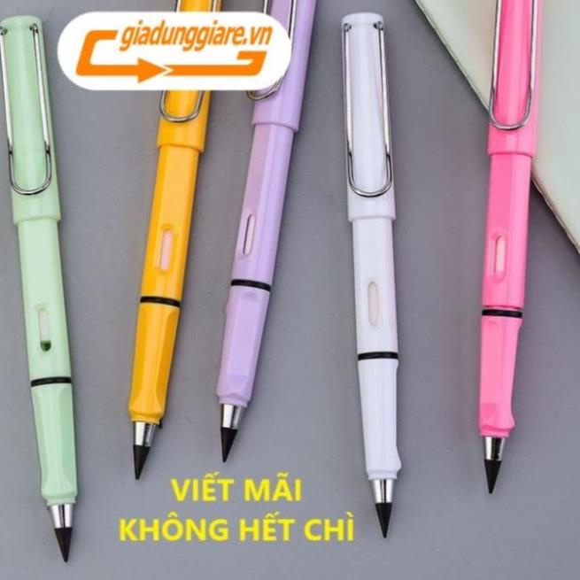 Bút chì VĨNH CỬU (Có vỉ thêm tẩy và 1 ngòi) Viết chì không lem bẩn không cần chuốt mãi không hết chì - HS Shop Thủ Đức