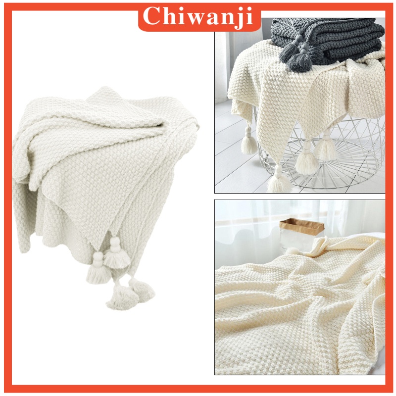 Chăn Mềm Giữ Ấm Trọng Lượng Nhẹ Thoải Mái Cho Ghế Sofa / Giường Ngủ / Văn Phòng