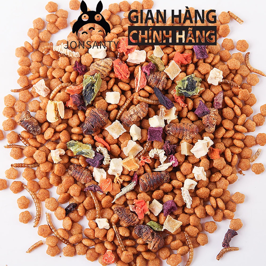 Thức ăn cho nhím kiểng, đồ ăn nhím cảnh đầy đủ chất, hàm lượng protein dinh dưỡng cao hãng JONSANTY 1200ml/500gr cst790