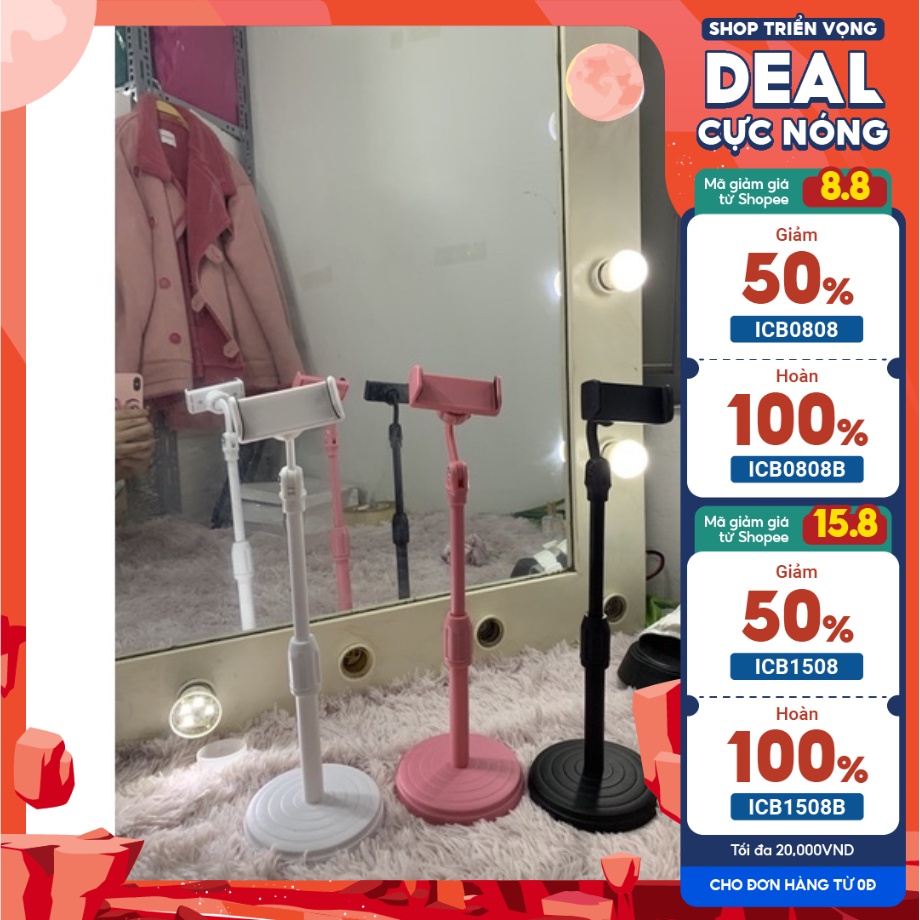 Giá Đỡ Điện Thoại💝 livestream💝 xem video Ổn Định Xoay 360 Độ dùng để Quay Phim Ghi Hình Đa Dụng