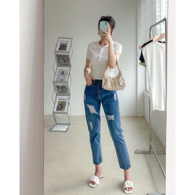 Áo thun Knitted Top