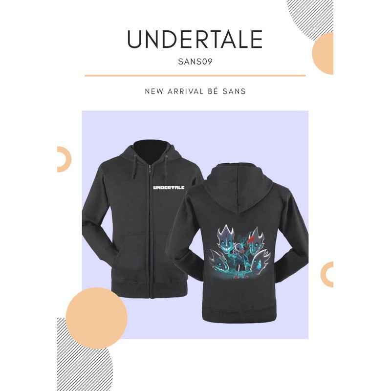 [ Xả gấp]Áo khoác nỉ có mũ in hình bé Sans chất siêu đẹp| Giá rẻ | BigBuy360 - bigbuy360.vn
