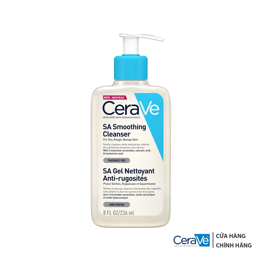 Sữa Rửa Mặt CeraVe SA Smoothing Cleanser 236mL