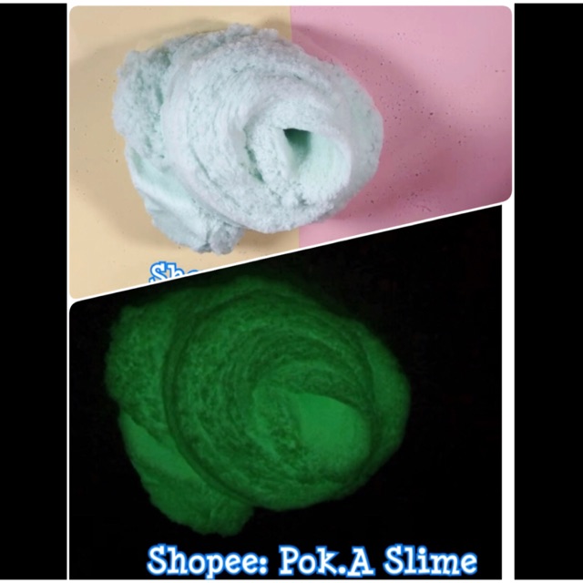 Glowing fairy dust slime - chất cloud slime (SnoWonder)