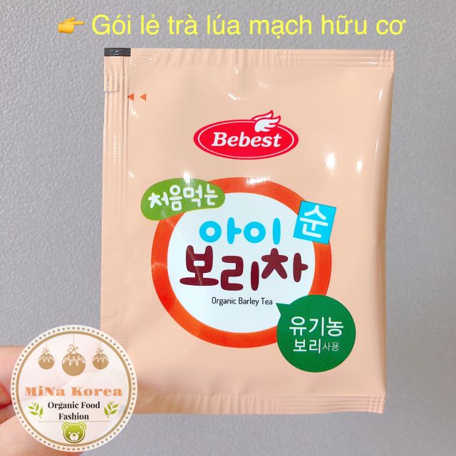 1gói TRÀ LÚA MẠCH HỮU CƠ 4M+