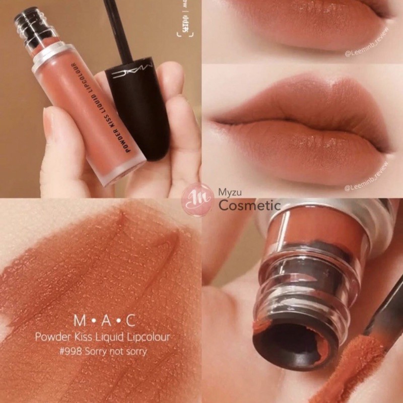 Son kem Mac Powder Kiss Liquid Colour