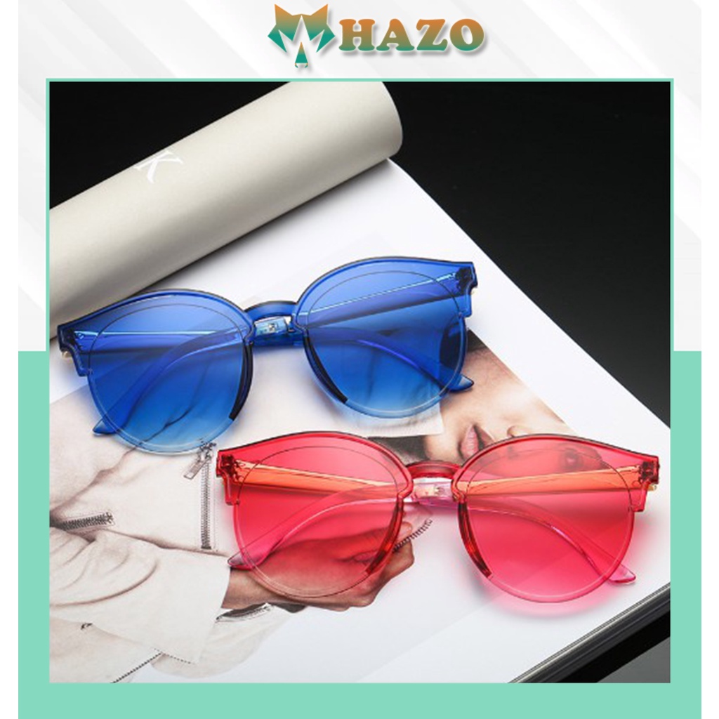Mắt Kính Thời Trang Hazo Tràn Viền Gọng Vàng K280 Cực Đẹp - Hazo