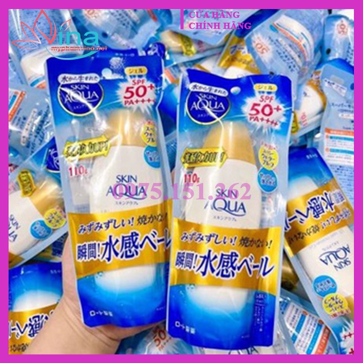 ✅ CHAI LỚN 55g Sữa chống nắng trắng da Sunplay Skin Aqua spf 50+ Pa ++++