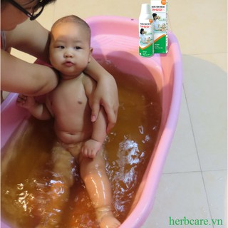 Tắm gội thảo dược cho trẻ sơ sinh