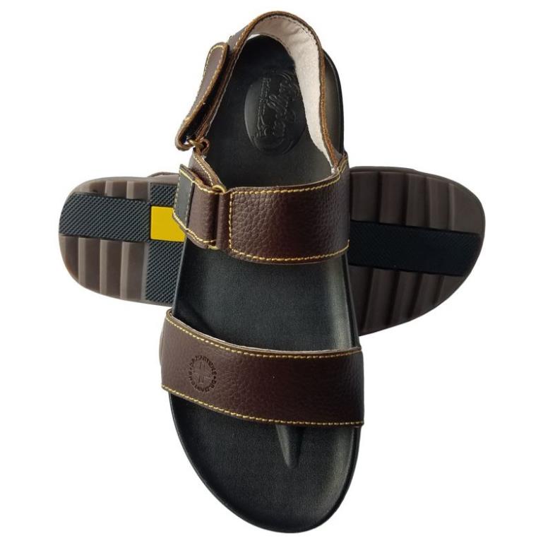 Giày sandal nam da bò đế doctor BIGBEN cao cấp SD37 -new221