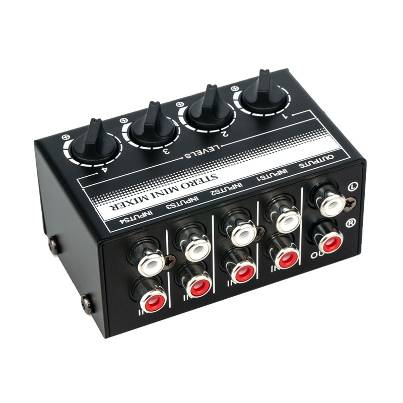 Máy Trộn Âm Thanh Nổi Mini zzz Không Cần Pin / Các Nguồn Khác Được Hoàn Thiện Độc Lập 100k Ohmic
