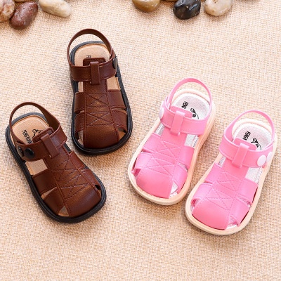 Giày Sandal Chống Trượt Thời Trang Mùa Hè Cho Bé Trai 1-4 Tuổi