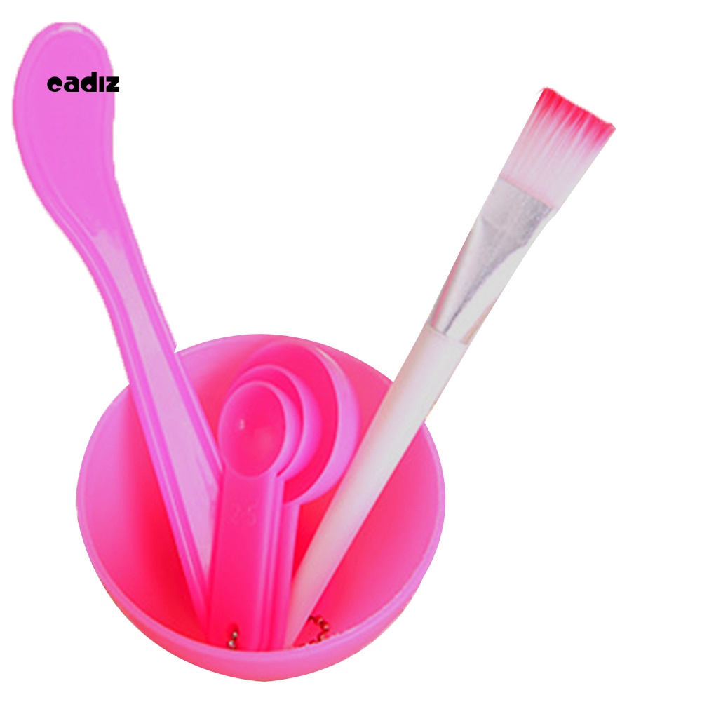 Bộ 4 Dụng Cụ Tự Trộn Mặt Nạ Chăm Sóc Da Tiện Lợi