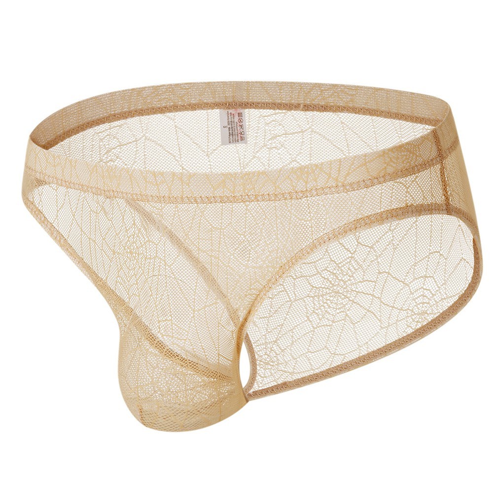 Quần Lót Lưng Thấp Thoáng Khí Thoải Mái Cho Nam Trong Suốt