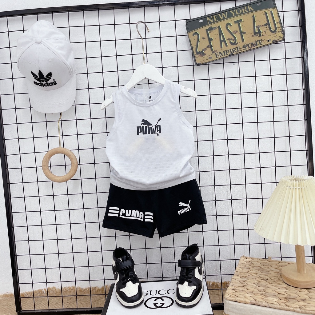 Đồ bộcho bé bộ ba nỗ thể thao sát lách chất liệu thông hơi mùa hè cho bé yêu từ 18_28kg shop VYVY kids