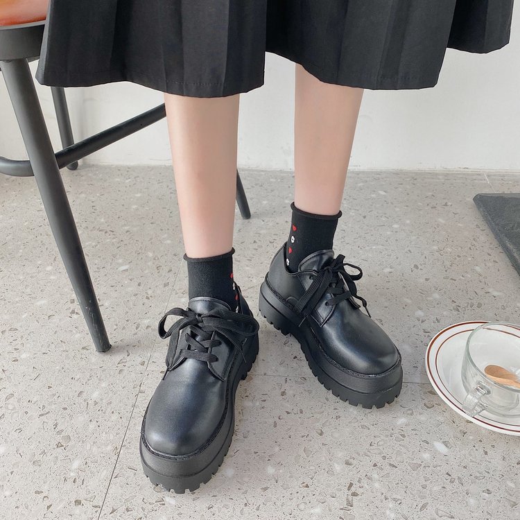 Giày Nữ Cột Dây Đế Dày Thoải Mái Thời Trang