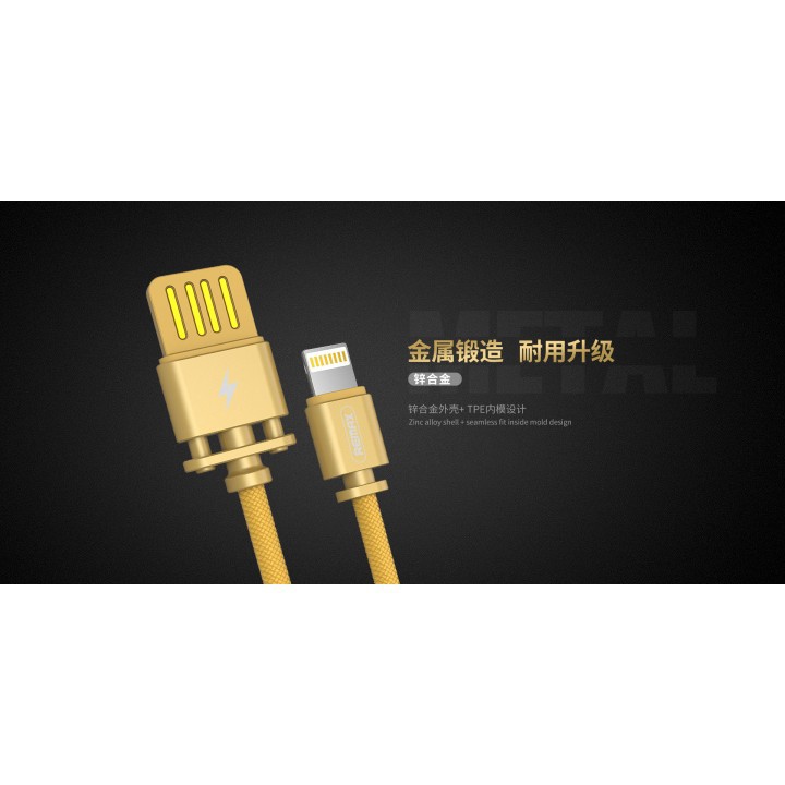 Cáp Remax RC-064i cổng Lightning dài 1m