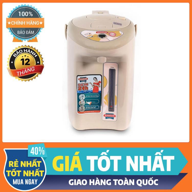 [Mã ELHA03 giảm 5% đơn 300K] Bình thủy điện Sunhouse SH1530 3L