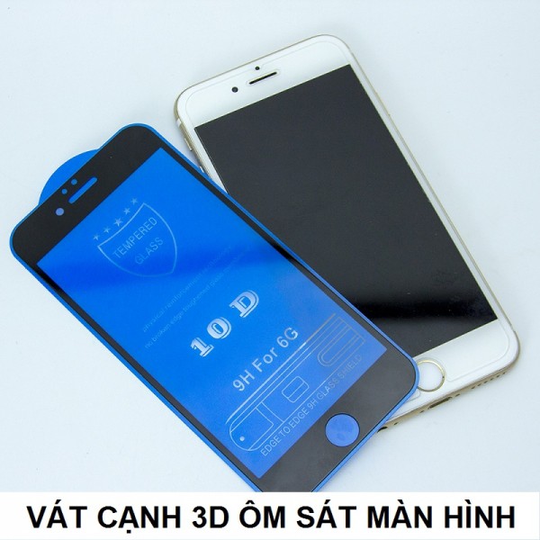 Kính cường lực iPhone 10D Full Màn - Siêu Bền - Thiết kế mới - Kính Iphone