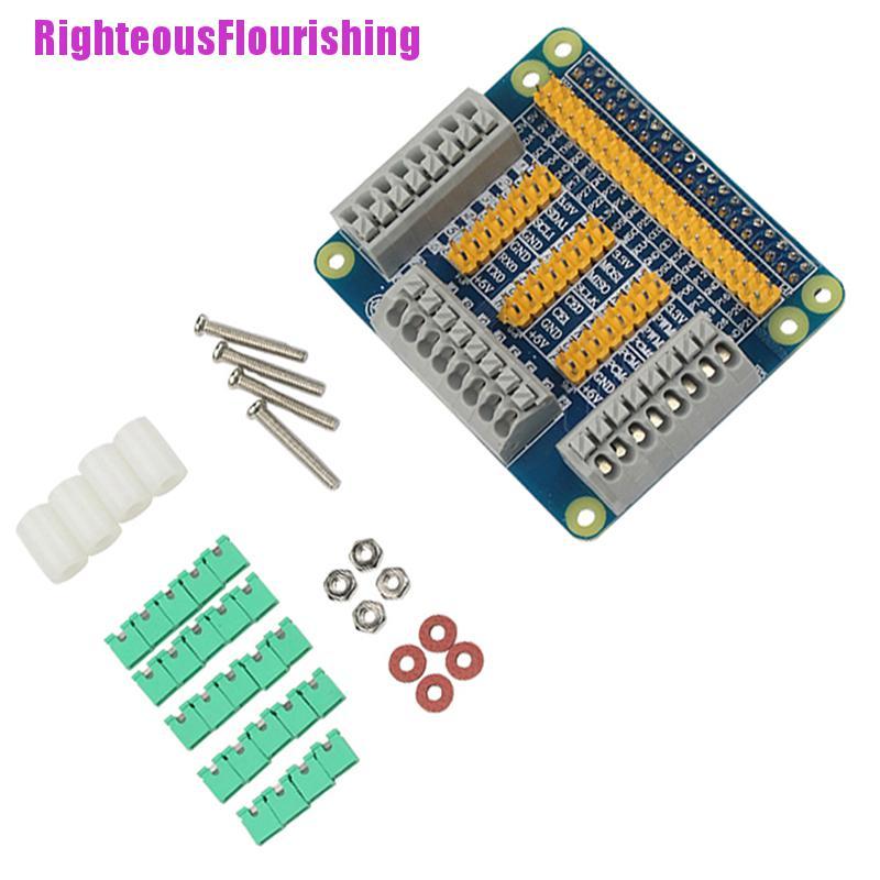 Bảng Mạch Mở Rộng Gpio Dành Cho Robot Tự Lắp Ráp Raspberry Pi 4b / 3b + / 3b