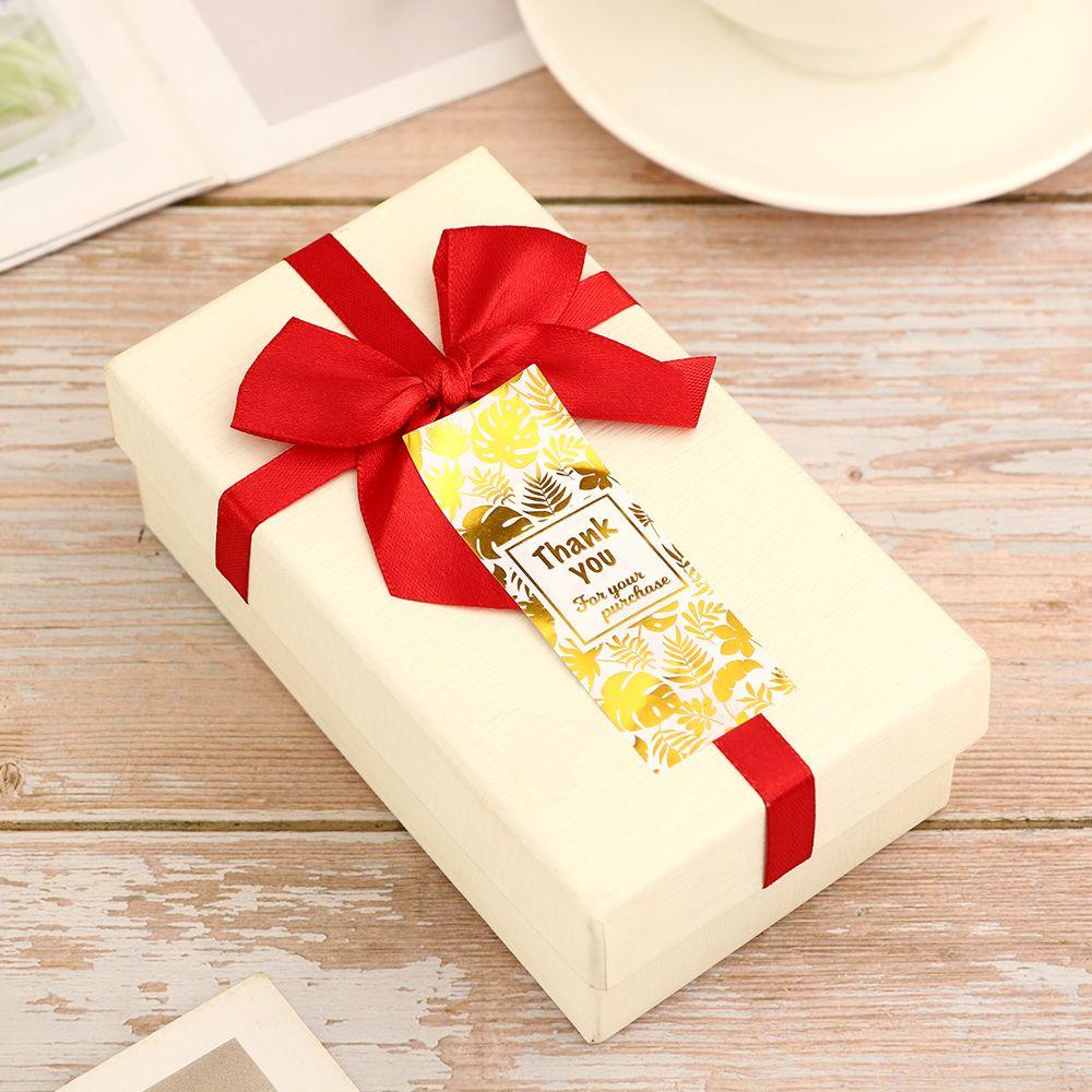 LAKAMIER Cuộn 120 Miếng Dán Chữ Thank You Trang Trí Đa Năng