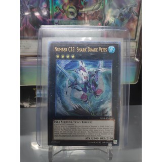 [ Dưa Hấu Yugioh ] Lá bài thẻ bài Number C32 Shark Drake Veiss - Ultimate Rare - Tặng bọc bài nhựa bảo quản