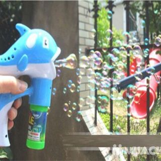 Đồ chơi súng cá bắn bong bóng
