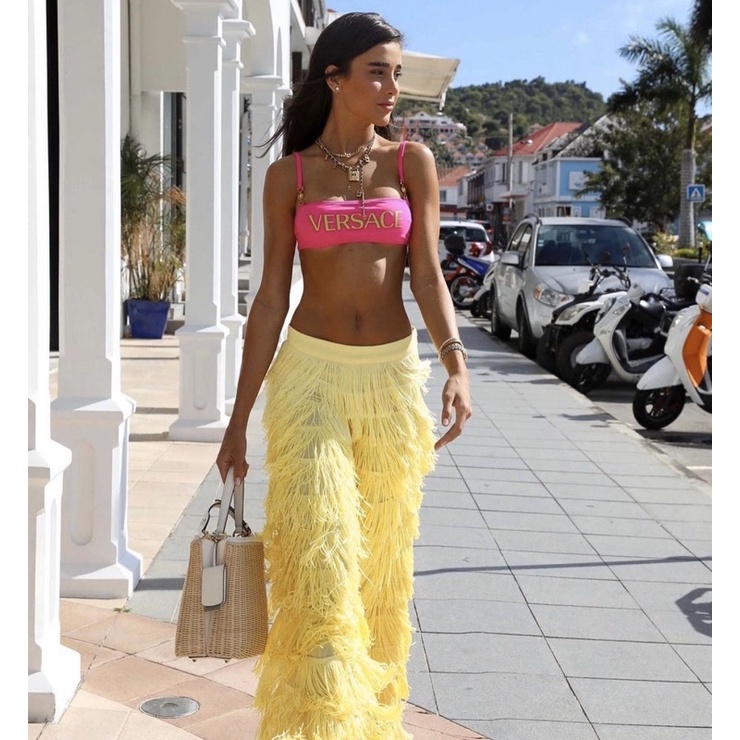 [BKN1030] &lt;BRAND&gt; SET BIKINI VSC HỒNG CHAIN