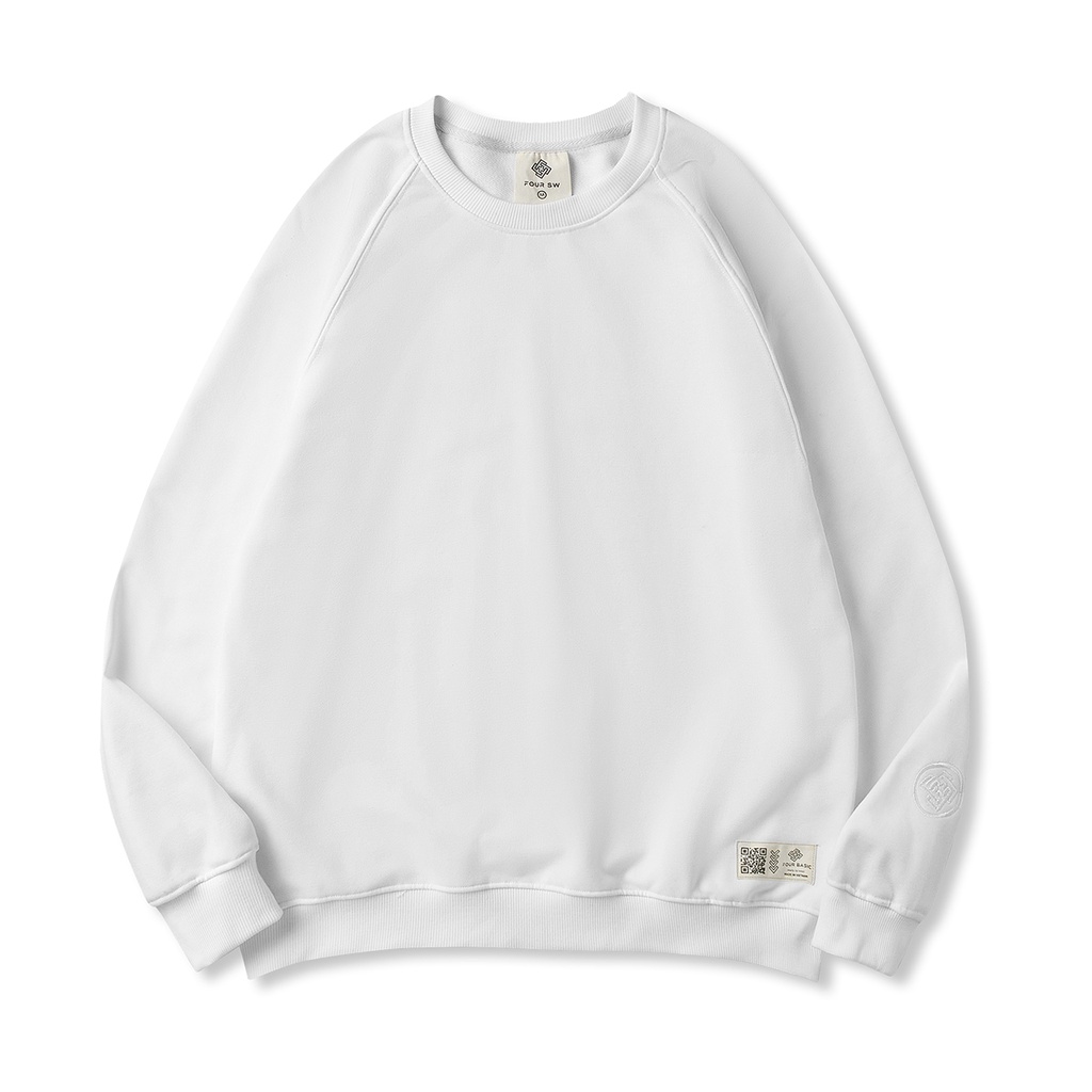 Áo Sweater Four Basic Fullbox Phong Cách Streetwear Dai Tay Nam Nữ Chất Lượng Siêu Cá Tính Form Rộng S01