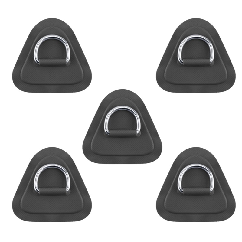 Bộ 5 Vòng Đệm / Miếng Vá Chữ D Bằng PVC Cho Thuyền Kayak Bơm Hơi