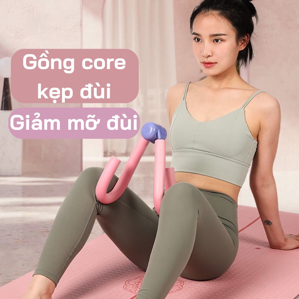 Dụng Cụ Tập Chân Mông Đùi Tập Gym Yoga, Kẹp Tập Gập Chân, Gập Tay Tăng Cơ Giảm Mỡ Toàn Thân Hiệu Quả