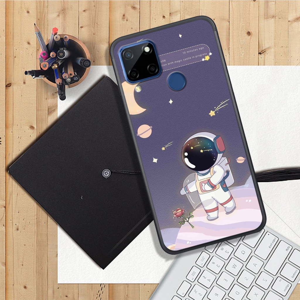 [ HOT BỎNG TAY] ỐP LƯNG OPPO REALME C12/C15/C17/C25/C21/C21Y , IN HINH CHIBI PHI HÀNH GIA ĐÁNG YÊU, SIÊU CUTE.