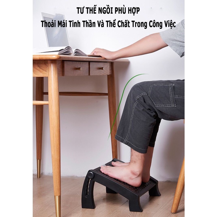 Ghế Gác Chân Công Thái Học ERGONOMIC FOOTREST Ghế Gác Chân Văn Phòng Ghế Kê Chân