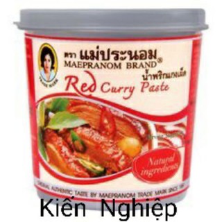 [Eufood] gia vị  cà ri đỏ  Thái Lan -Red Curry Paste Thái  Lan
