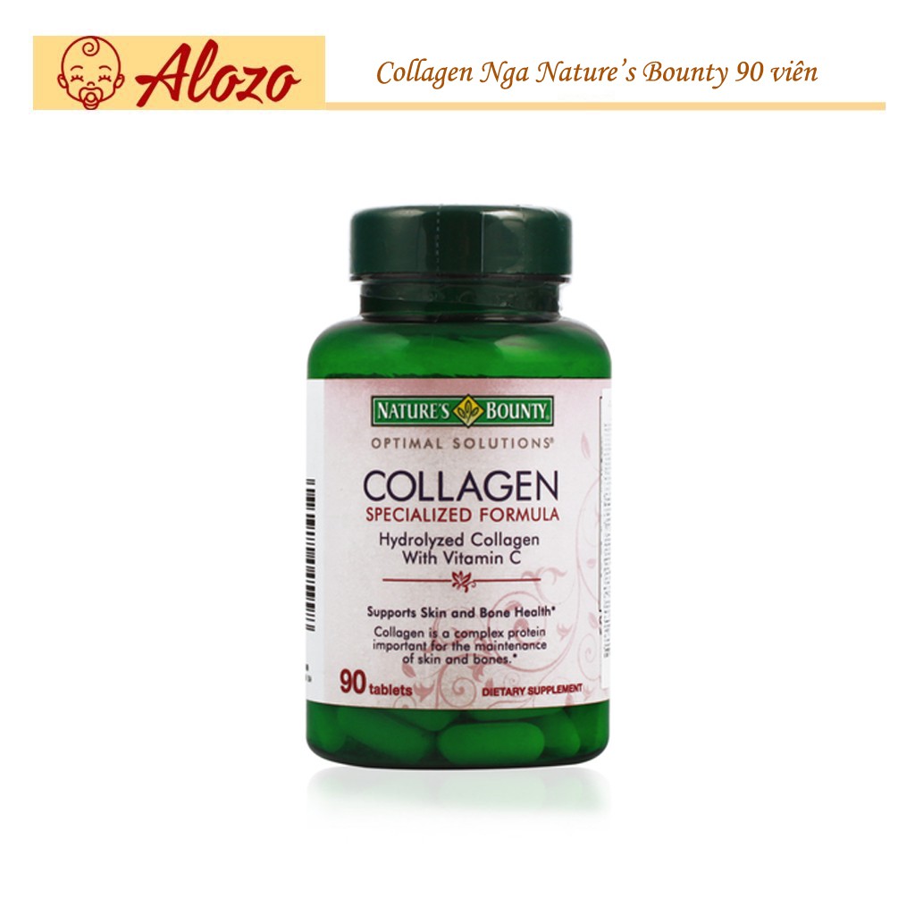 Collagen Nga - Collagen Nature's Bounty Nga (90 viên)