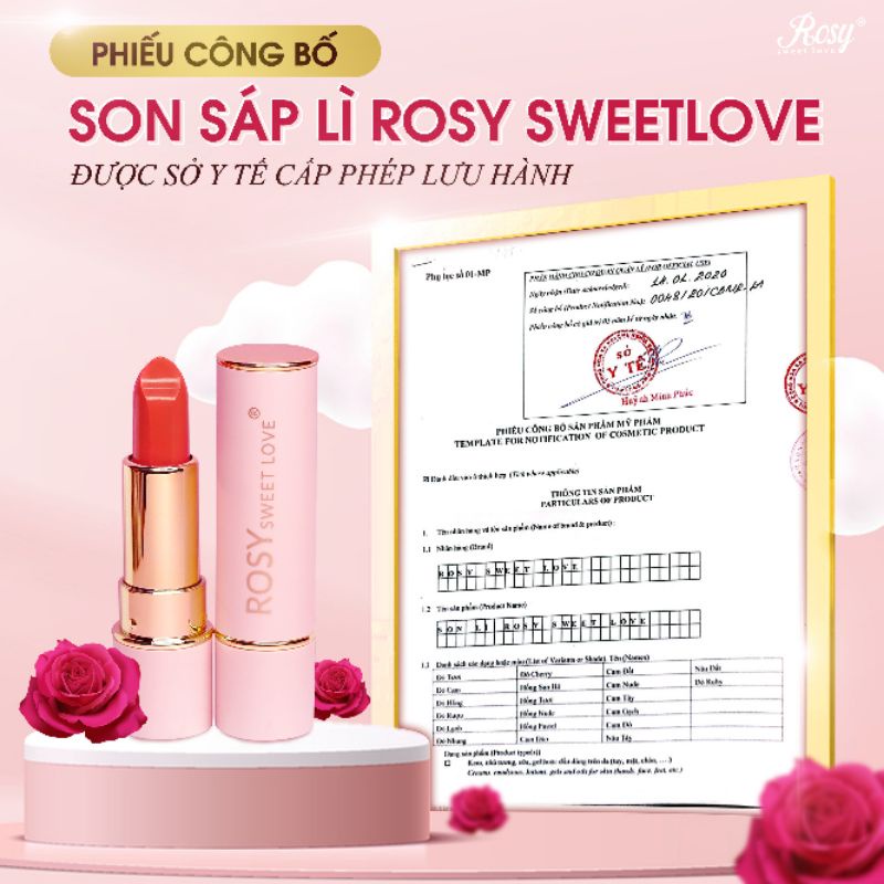 SON SÁP ROSY PHIÊN BẢN CAO CẤP