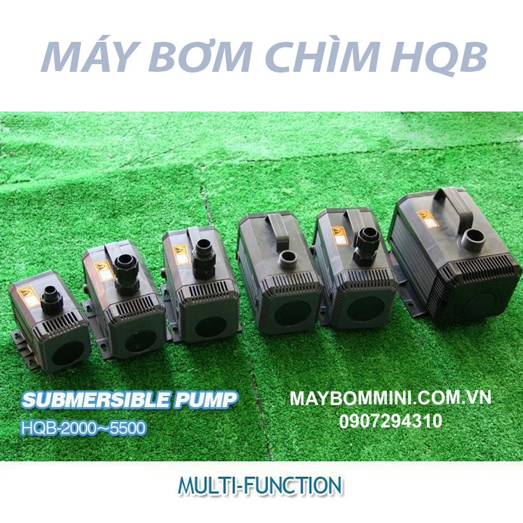 Máy bơm chìm 220V 60W 2500L SUNSUN HQB-3000