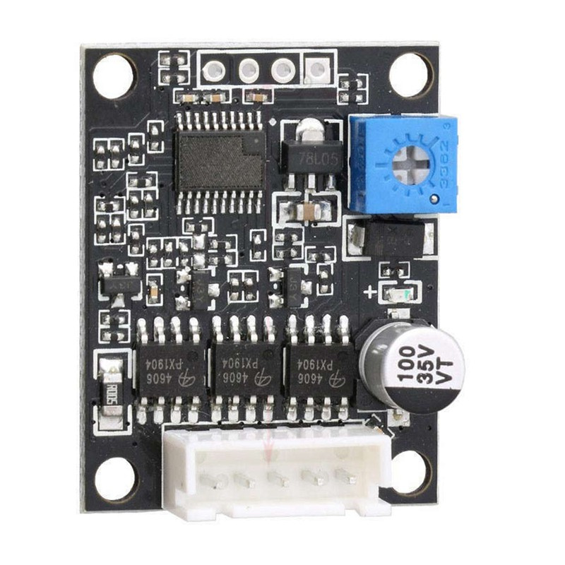 DC 6.5-24V 3A Brushless Motor Speed Controller No Hall BLDC Driver Board ule