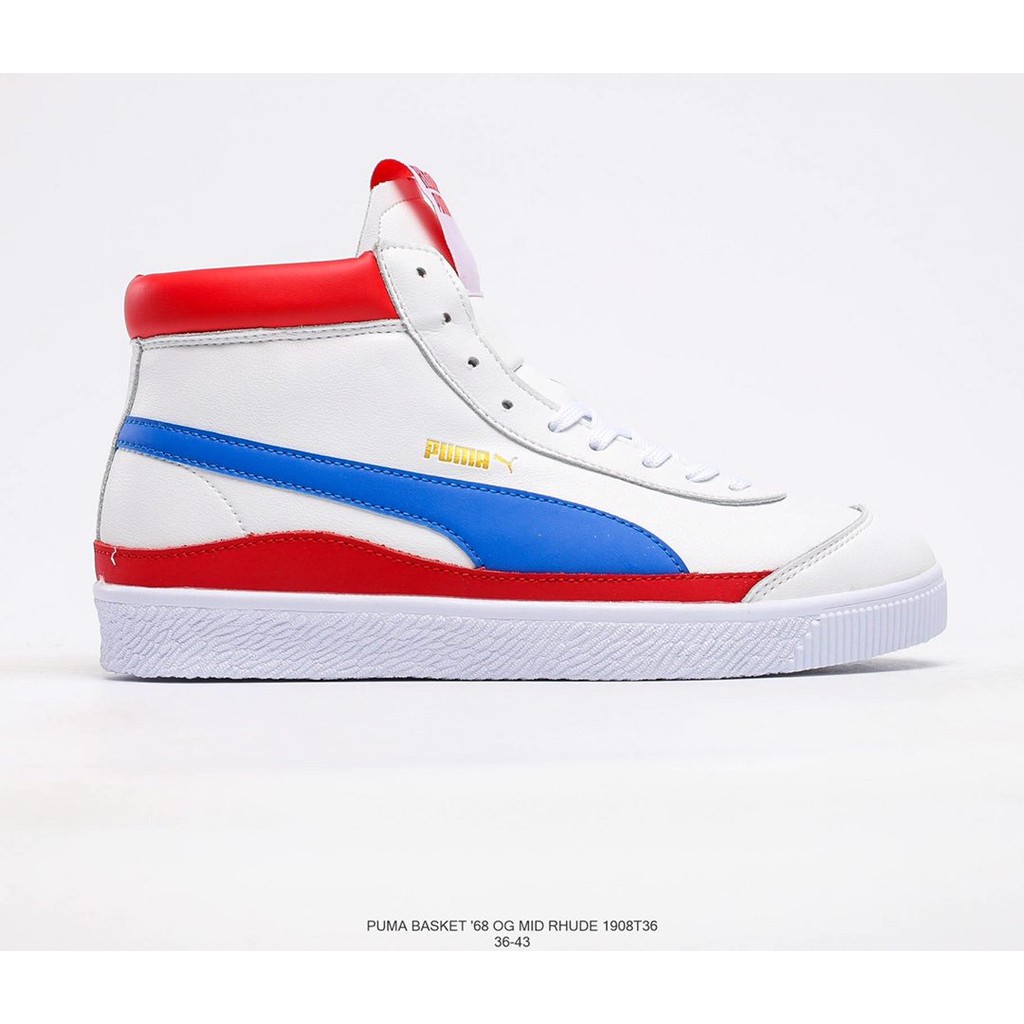 GIÀY SNEAKER MÃ SẢN PHẨM_PUMA X RHUDE BASKET NHIỀU MÀU PHONG CÁCH FULLBOX + FREESHIP