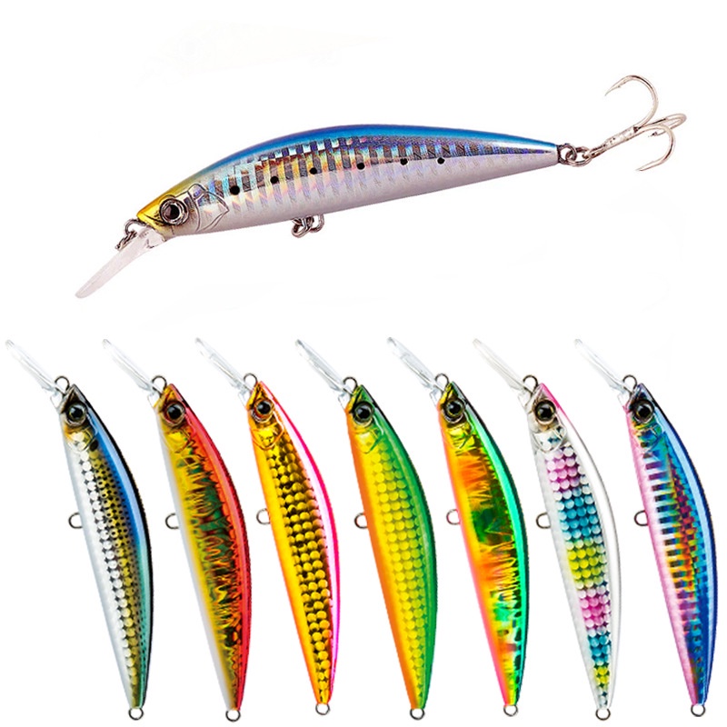 Mồi Câu Cá Giả Bằng Nhựa Cứng 70Mm/16g