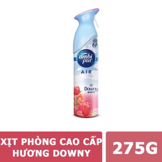 Xịt phòng cao cấp Ambipur Hương Downy hương hoa 275g