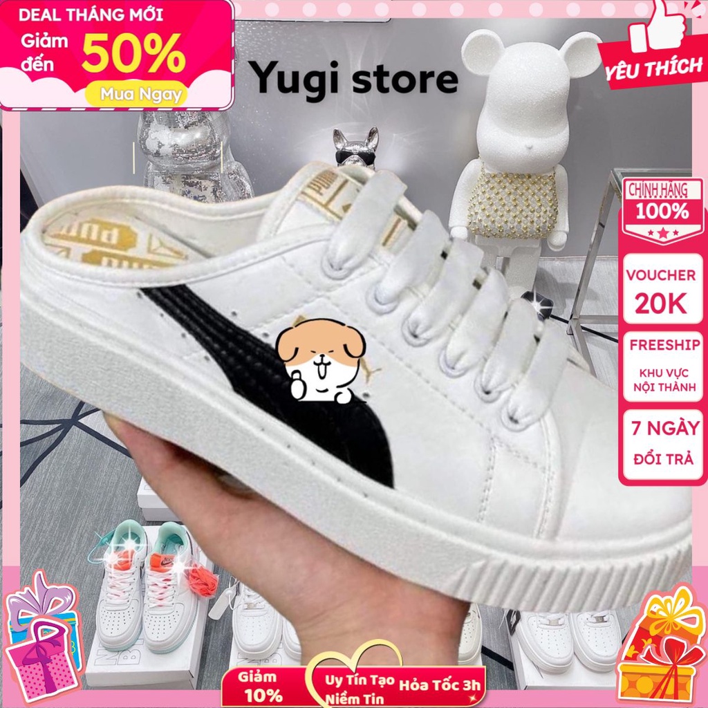 Sục puma nữ vạch đen SC full size nữ đế êm hót trend 2022 rep 11