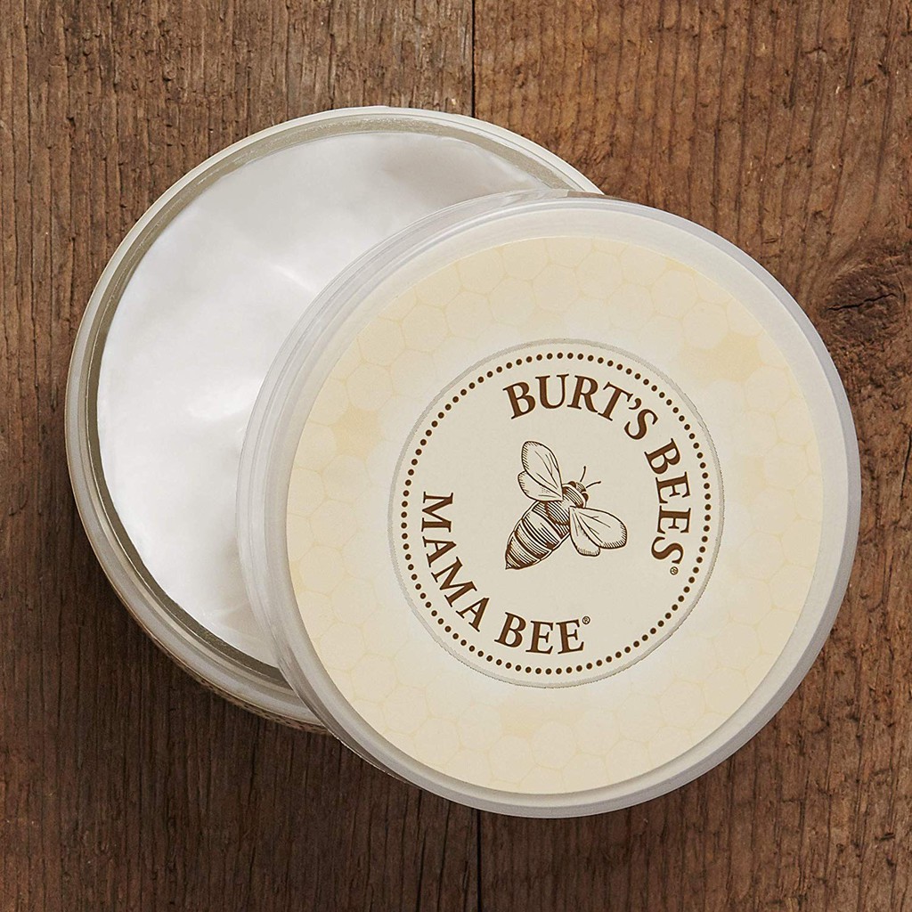 Kem Chống Rạn Da Cho Mẹ Bầu Burt's Bees Mama Bee Belly Butter with She Butter &amp; Vitamin E 99% Natural 185gr Burt Bee