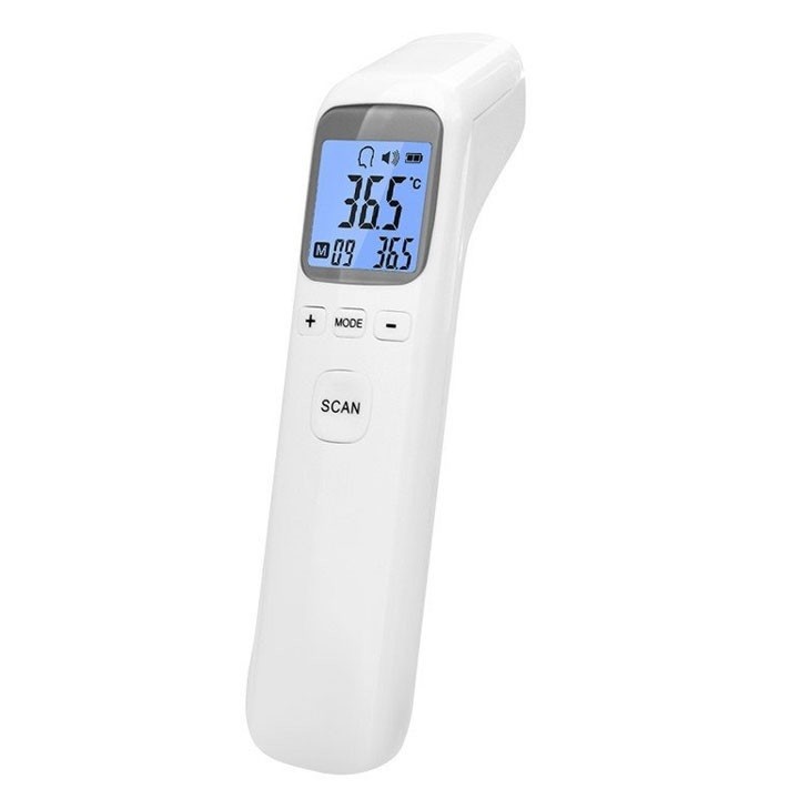 Nhiệt kế điện tử hồng ngoại cảm ứng đo trán đa năng, nhiệt kế gia đình, nhiệt độ cơ thể hồng ngoại CK-T1803