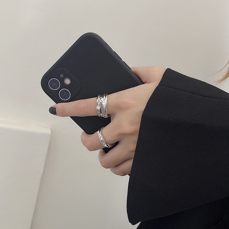 Nhẫn Đeo Tay Kiểu hip hop Đường Phố Cá Tính Cho Nam Và Nữ