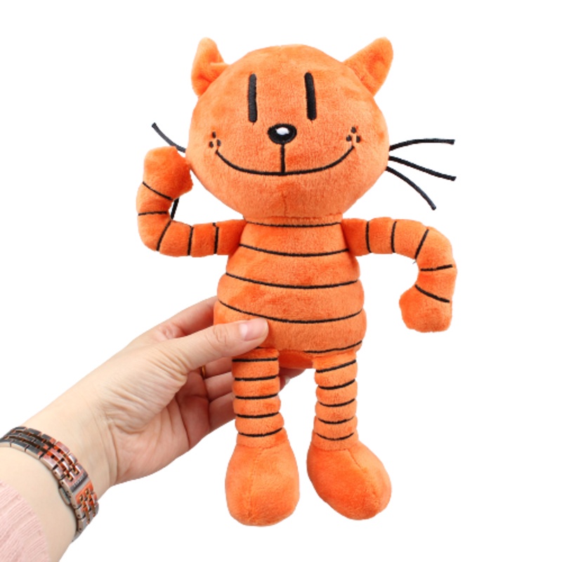 25cm New Dog Man Plush Toy Doll Soft Stuffed Gift For Kids Comics Character Cartoon
